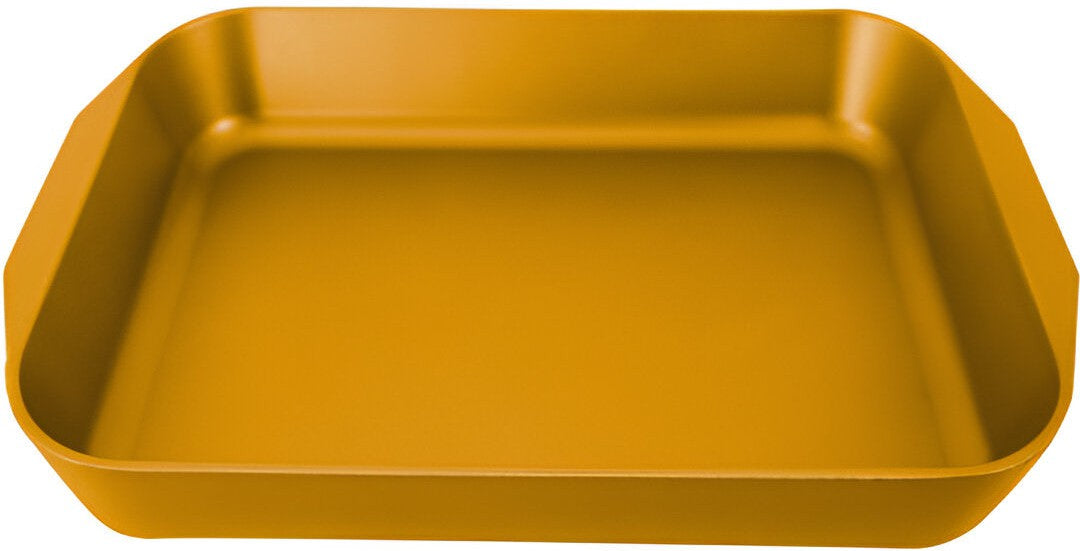 All American - 20.5" x 13" Elote Cast Aluminum Non-Stick Roast & Bake Pan - 5250AYL