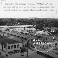 All American - 20.5" x 13" Mars Cast Aluminum Non-Stick Roast & Bake Pan - 5250ABL