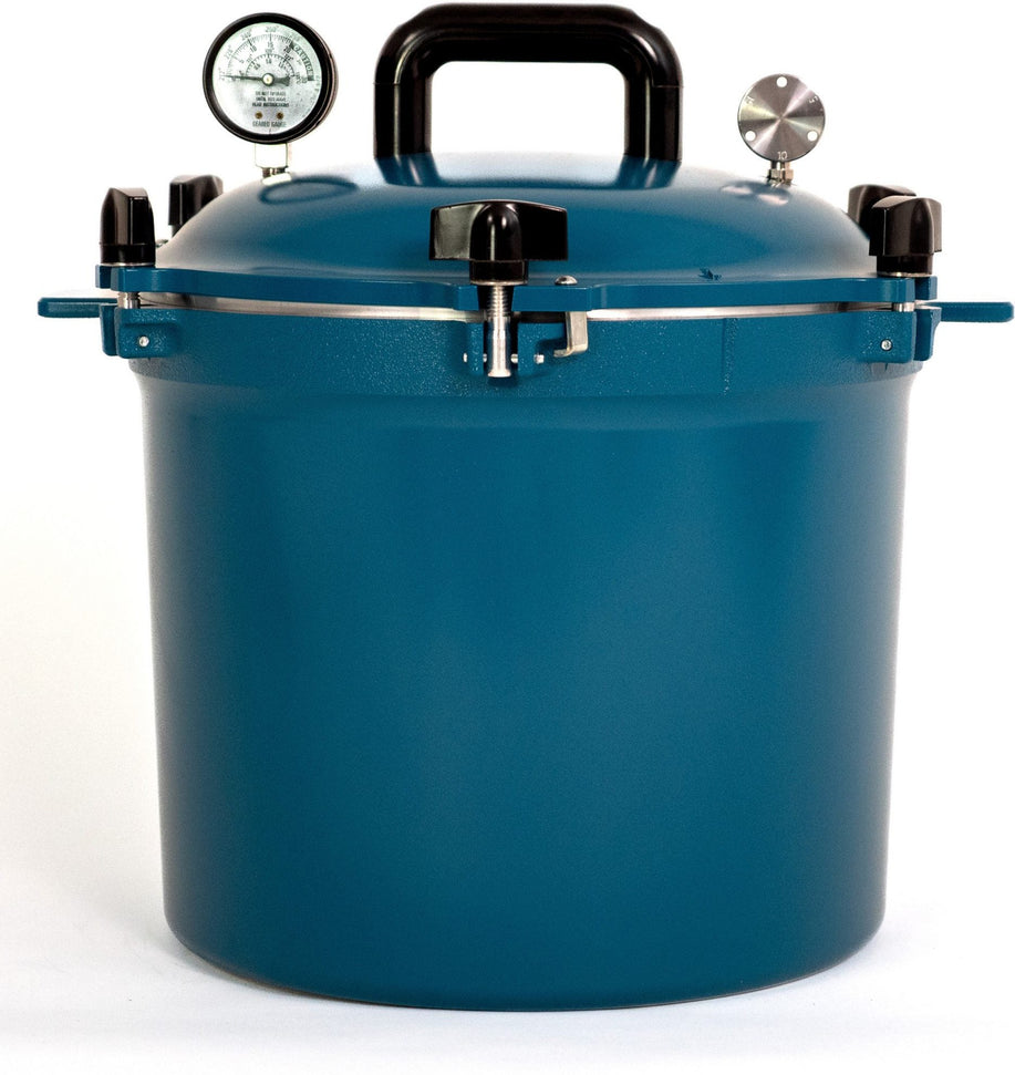 All American - 21.5 QT Berry Blue Pressure Canner / Pressure Cooker - 921BL