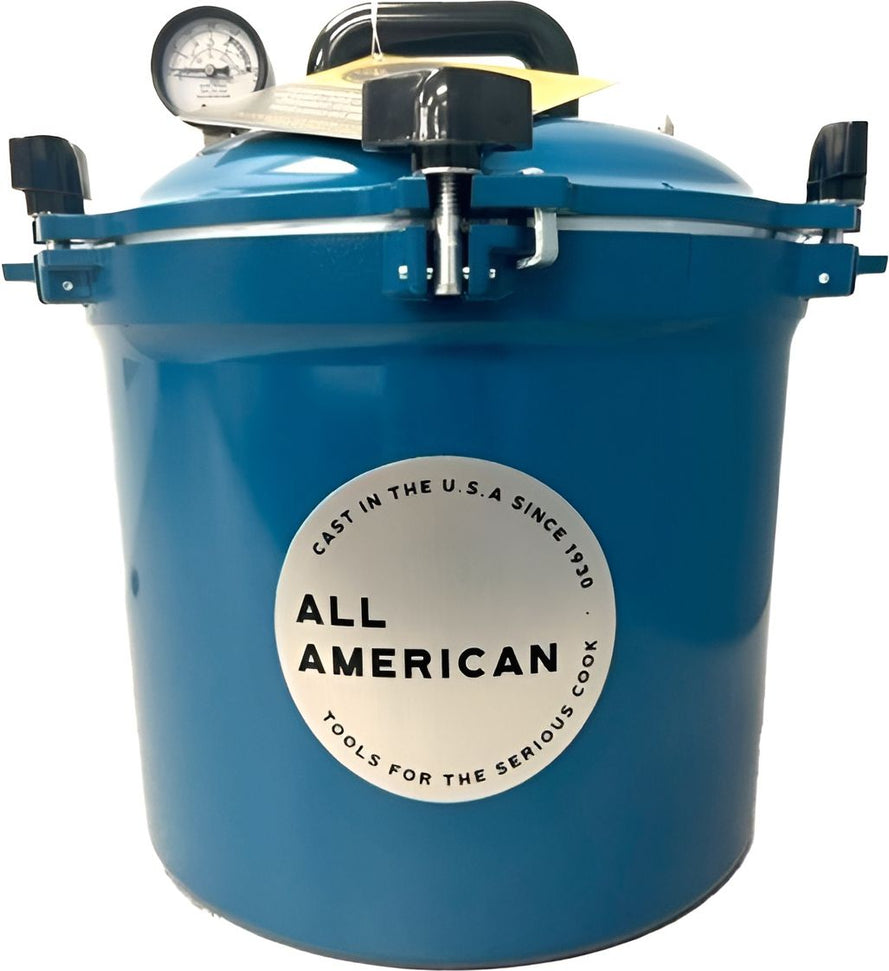 All American - 21.5 QT Berry Blue Pressure Canner / Pressure Cooker - 921BL