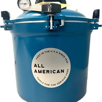All American - 21.5 QT Berry Blue Pressure Canner / Pressure Cooker - 921BL