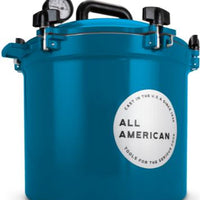 All American - 21.5 QT Berry Blue Pressure Canner / Pressure Cooker - 921BL
