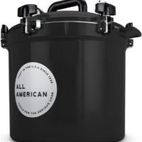 All American - 21.5 QT Black Onyx Pressure Canner / Pressure Cooker - 921BLK