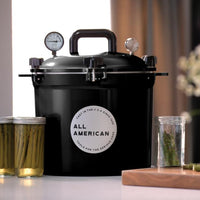 All American - 21.5 QT Black Onyx Pressure Canner / Pressure Cooker - 921BLK