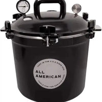 All American - 21.5 QT Black Onyx Pressure Canner / Pressure Cooker - 921BLK