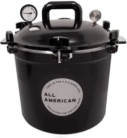All American - 21.5 QT Black Onyx Pressure Canner / Pressure Cooker - 921BLK
