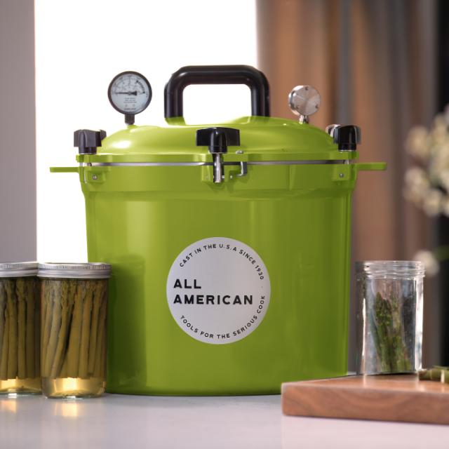 All American - 21.5 QT Kelp Pressure Canner / Pressure Cooker - 921GR