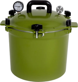 All American - 21.5 QT Kelp Pressure Canner / Pressure Cooker - 921GR