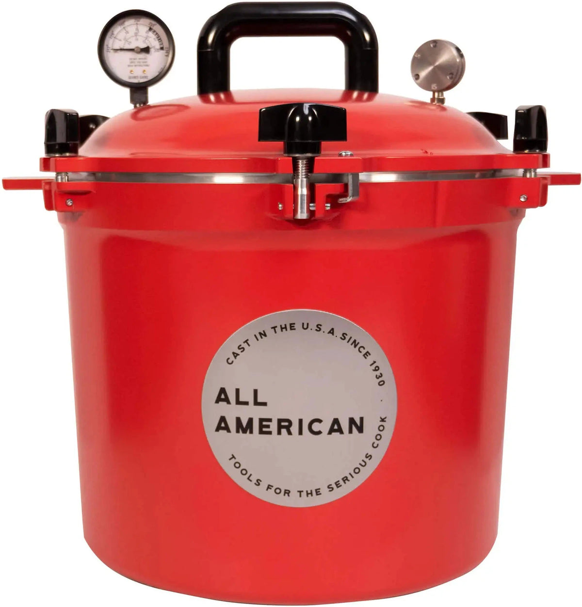 All American - 21.5 QT Red Tomato Pressure Canner / Pressure Cooker - 921RD - DISCONTINUED