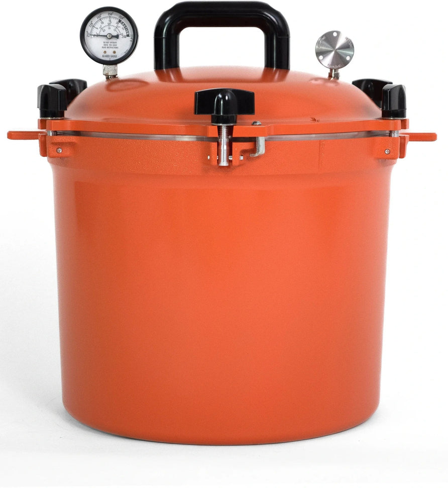 All American - 21.5 QT Saffron Pressure Canner / Pressure Cooker - 921OR - DISCONTINUED