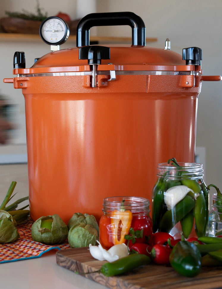 All American - 21.5 QT Saffron Pressure Canner / Pressure Cooker - 921OR - DISCONTINUED