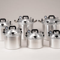 All American - 30 QT Pressure Canner / Pressure Cooker with 2 Racks - 930