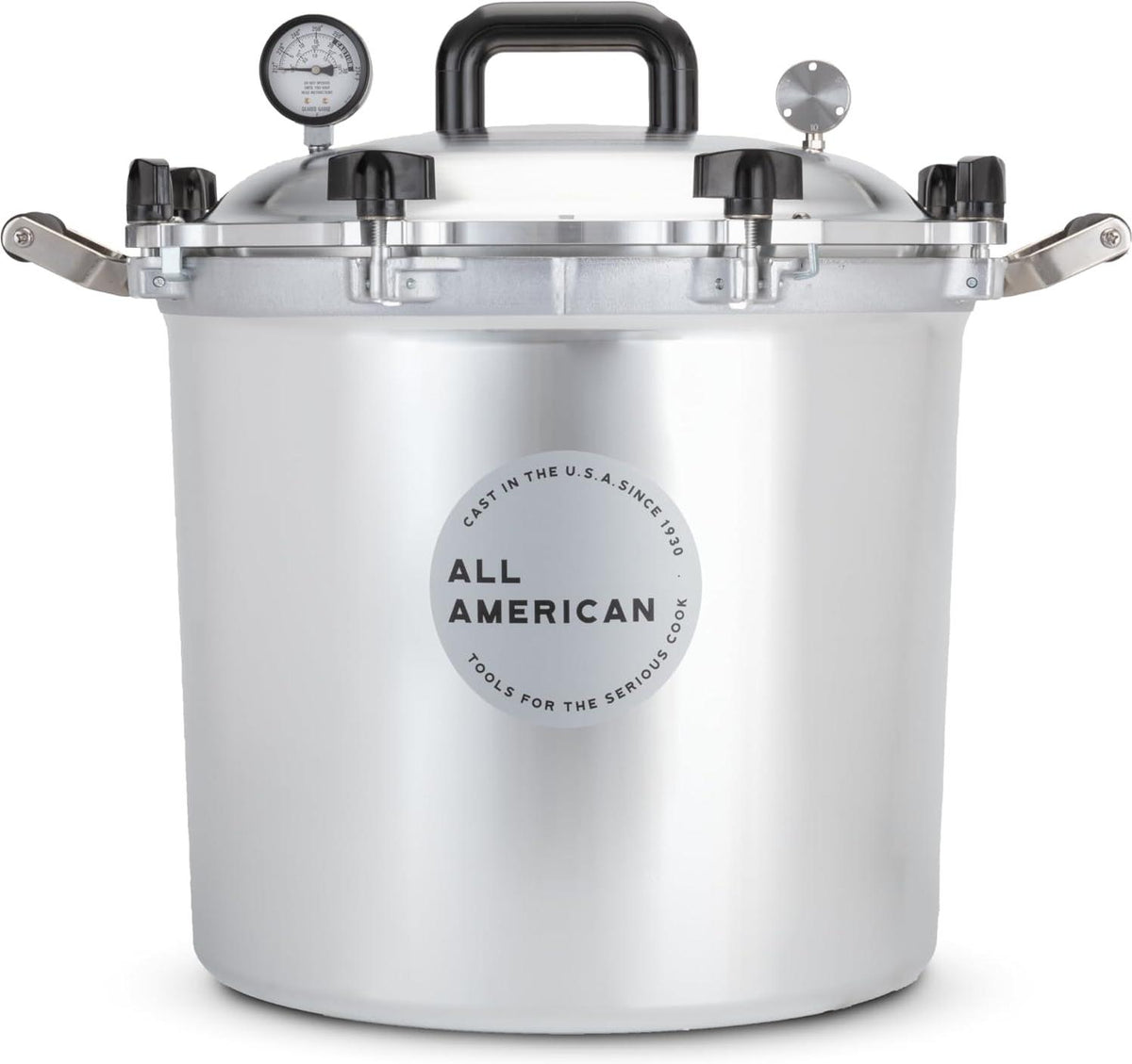 All American - 41.5 QT Pressure Canner / Pressure Cooker with 2 Racks - 941