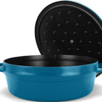 All American - 5.5 QT Berry Blue Ultimate Dutch Oven - 5503ABL