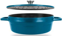 All American - 5.5 QT Berry Blue Ultimate Dutch Oven - 5503ABL
