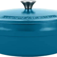 All American - 5.5 QT Berry Blue Ultimate Dutch Oven - 5503ABL