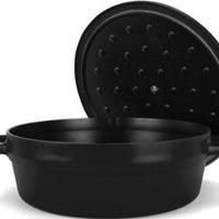 All American - 5.5 QT Black Onyx Ultimate Dutch Oven - 5503ABLK