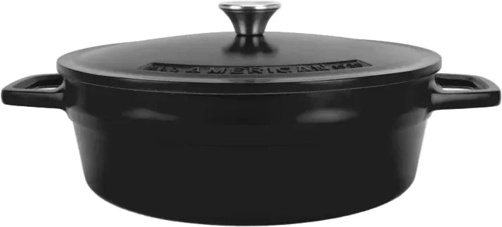 All American - 5.5 QT Black Onyx Ultimate Dutch Oven - 5503ABLK