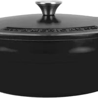 All American - 5.5 QT Black Onyx Ultimate Dutch Oven - 5503ABLK