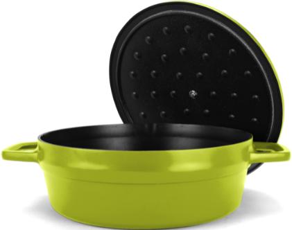 All American - 5.5 QT Kelp Ultimate Dutch Oven - 5503AGR