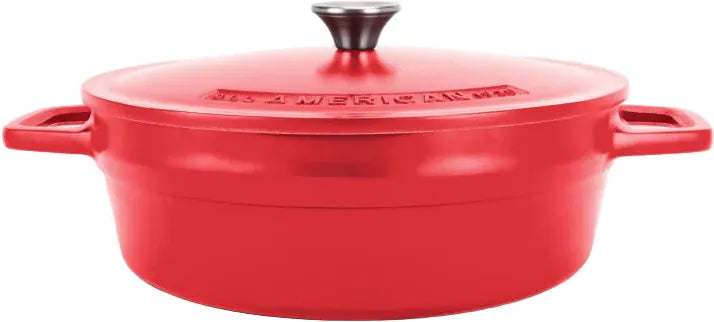 All American - 5.5 QT Red Tomato Ultimate Dutch Oven - 5503ARD