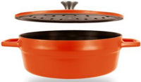 All American - 5.5 QT Saffron Ultimate Dutch Oven - 5503AOR