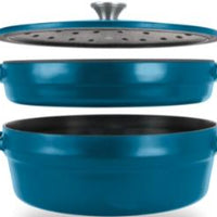 All American - 7.75 QT Berry Blue Ultimate Dutch Oven - 5500ABL