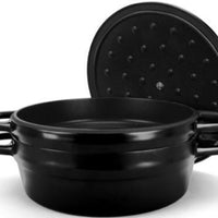 All American - 7.75 QT Black Onyx Ultimate Dutch Oven - 5500ABLK