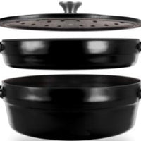 All American - 7.75 QT Black Onyx Ultimate Dutch Oven - 5500ABLK