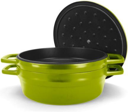 All American - 7.75 QT Kelp Ultimate Dutch Oven - 5500AGR