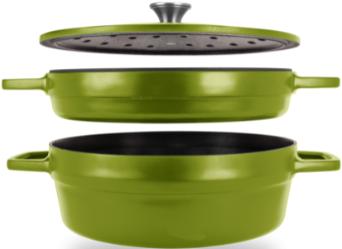 All American - 7.75 QT Kelp Ultimate Dutch Oven - 5500AGR