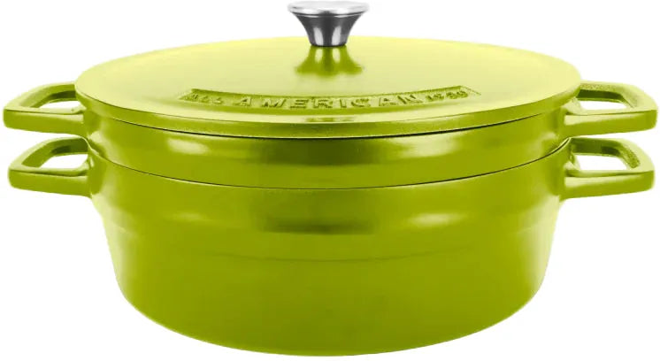 All American - 7.75 QT Kelp Ultimate Dutch Oven - 5500AGR