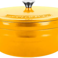 All American - 7.75 QT Mustard Ultimate Dutch Oven - 5500AYL