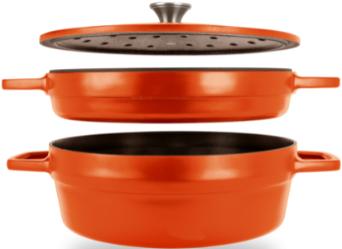 All American - 7.75 QT Saffron Ultimate Dutch Oven - 5500AOR