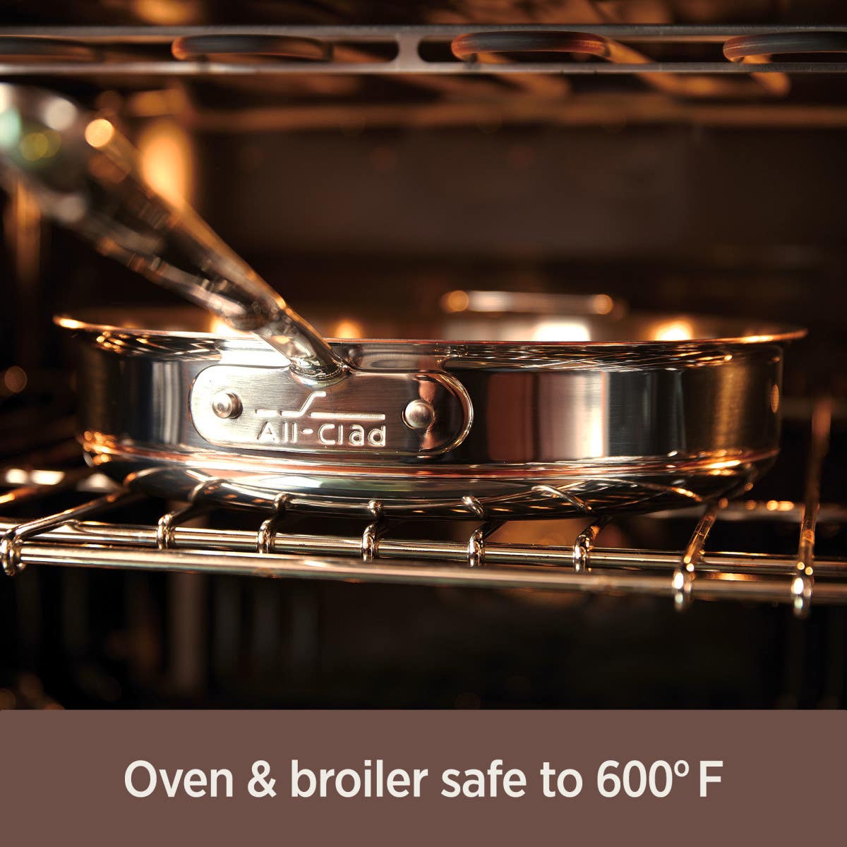 All-Clad - 10 PC Copper Core 5-Ply Cookware Set - 600822-K