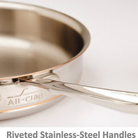 All-Clad - 10 PC Copper Core 5-Ply Cookware Set - 600822-K