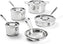 All-Clad - 10 PC D5 Polished Cookware Set - SD501010-R