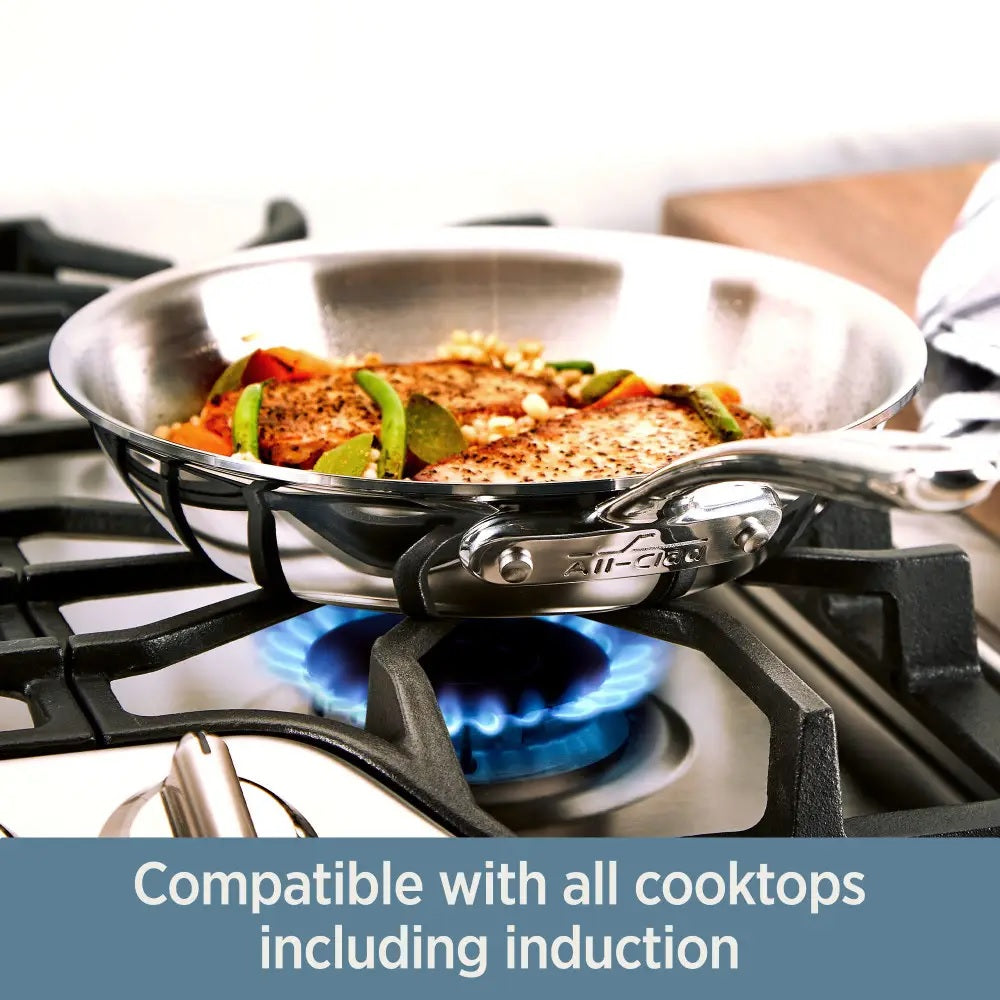 All-Clad - 10 Piece G5 Graphite Core Pots and Pans Cookware Set - GR0010 - DISCONTINUED