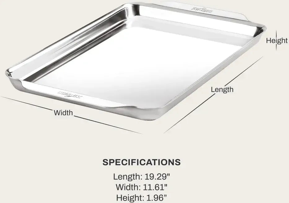All-Clad - 10" x 15" Stainless Steel Jelly Roll Pan - J3097564
