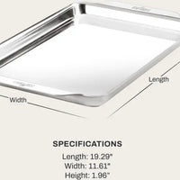 All-Clad - 10" x 15" Stainless Steel Jelly Roll Pan - J3097564