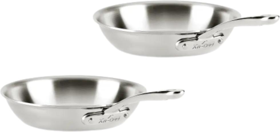 All-Clad - 10.5" & 8.5" G5 Graphite Core Bonded Skillet Set - GR08105