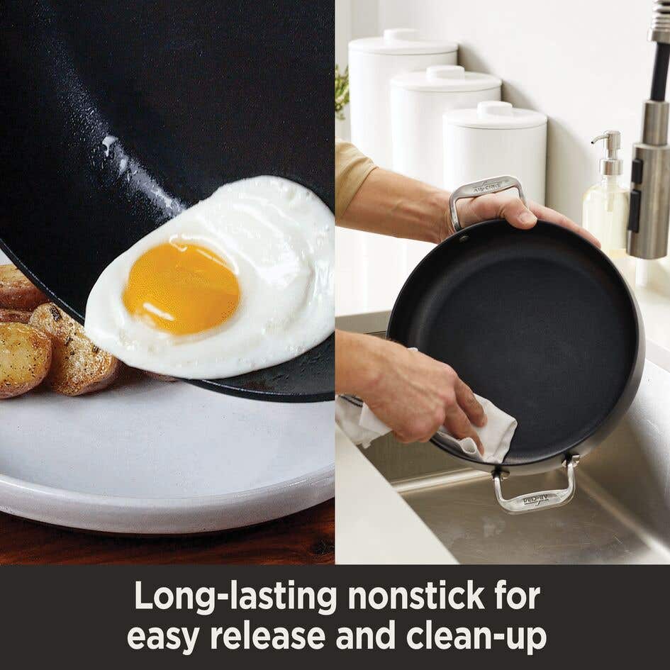 All-Clad - 11" HA1 Non-Stick Square Grill Pan - E6524064