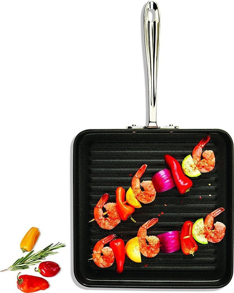 All-Clad - 11" HA1 Non-Stick Square Grill Pan - E6524064 - DISCONTINUED