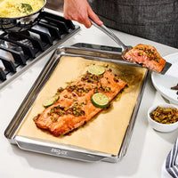 All-Clad - 11.5" x 17" Stainless Steel Half Sheet Pan - J3097464
