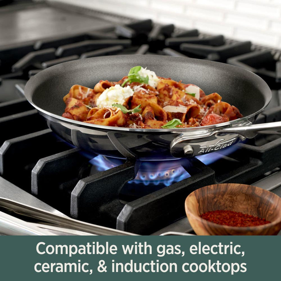 All-Clad - 12" D5 Polished Non-Stick Fry Pan - SD55112NSR1 - DISCONTINUED