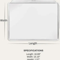 All-Clad - 12" x 17" Stainless Steel Cookie Sheet - J3097264