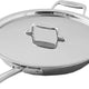 All-Clad - 12.5" D5 Stainless Deep All-Purpose Skillet with Lid - SD55112.55