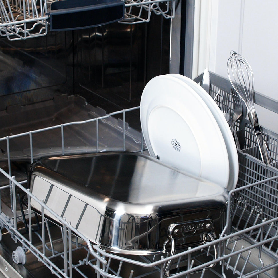 All-Clad - 16" x 13" Large Roaster with Rack - E752C264