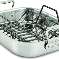 All-Clad - 16" x 13" Large Roaster with Rack - E752C264