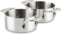 All-Clad - 2 PC Stainless Steel Soup Mini Ramekin Set - 59914 - DISCONTINUED